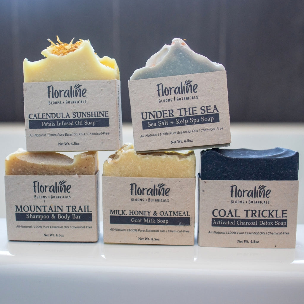 Grand Rooted In Nature - Coffret cadeau de 5 savons