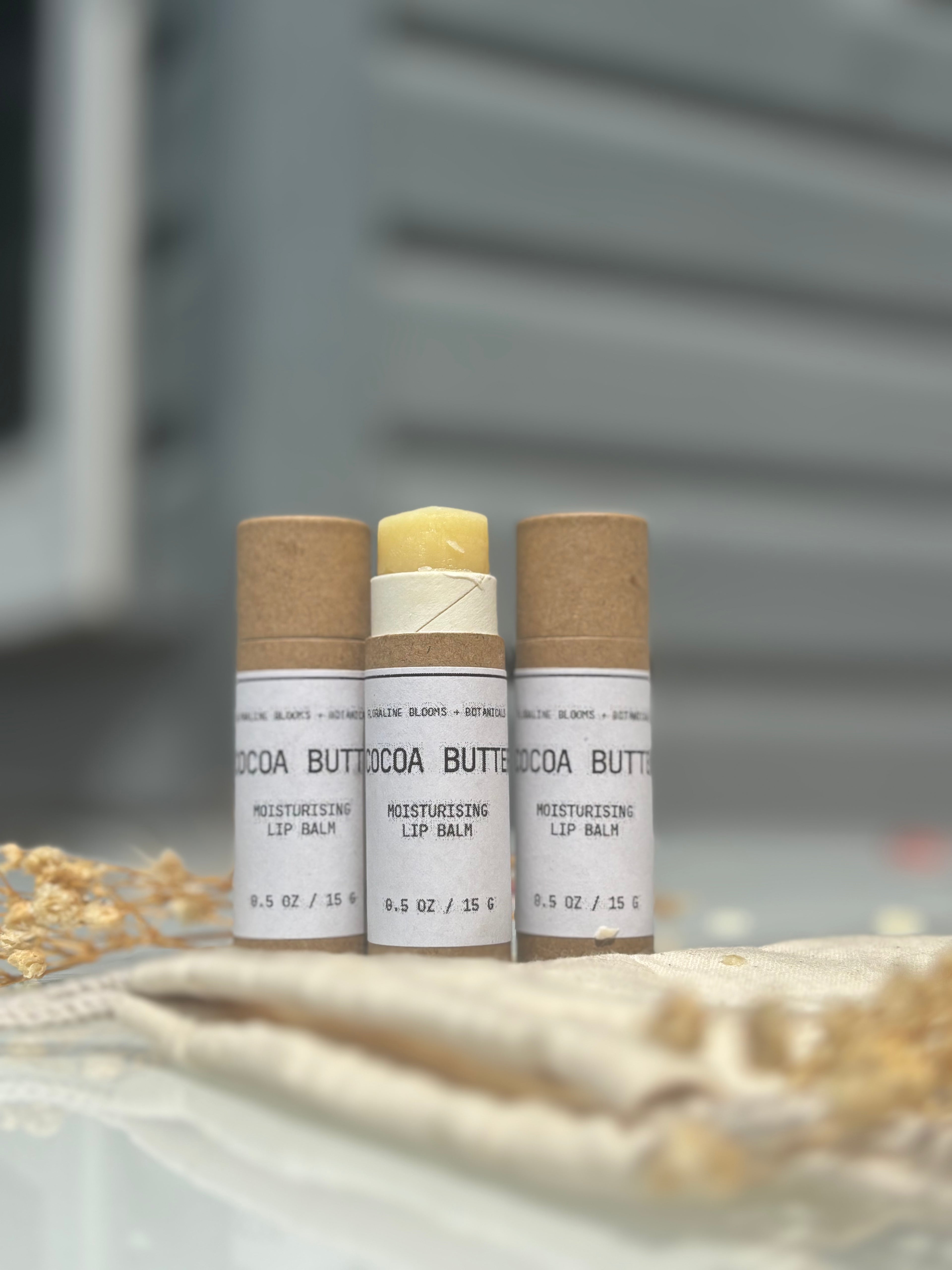 Baume à lèvres hydratant au beurre de cacao