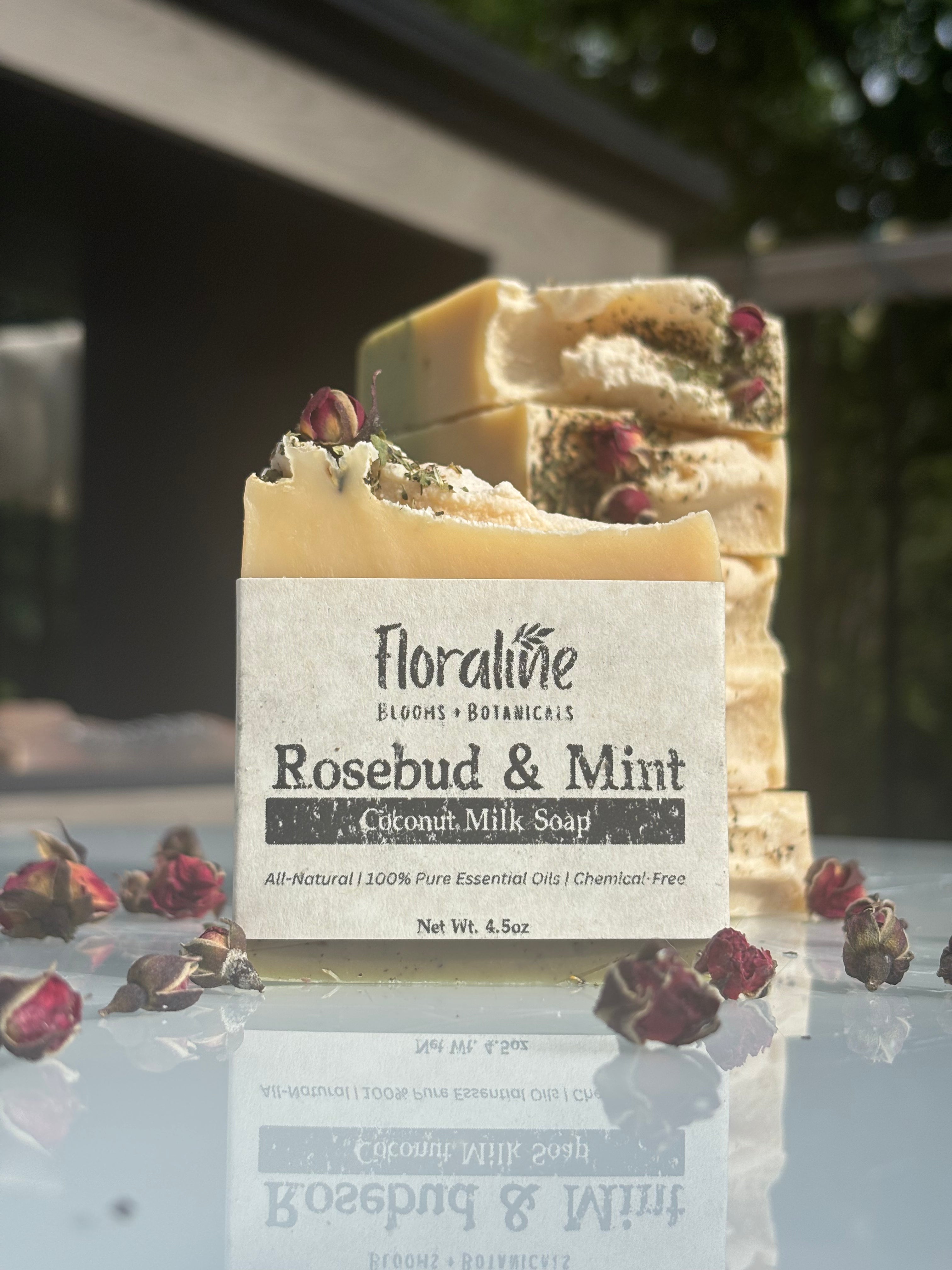 Bouton de rose et menthe - Édition limitée d&