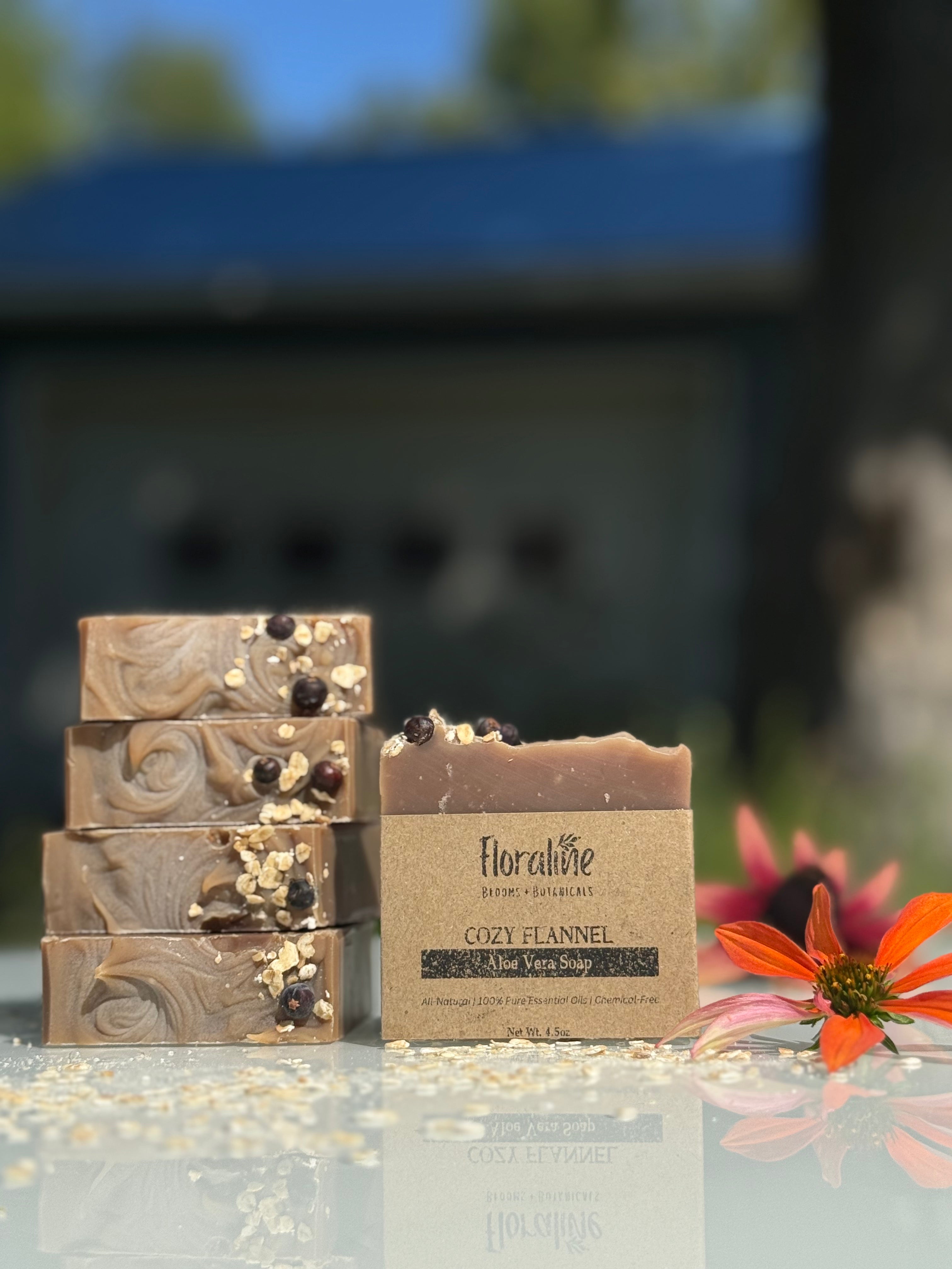 Fall 4 Soaps Bundle + Free Mystery Soap — Inspired by the Magic of Autumn