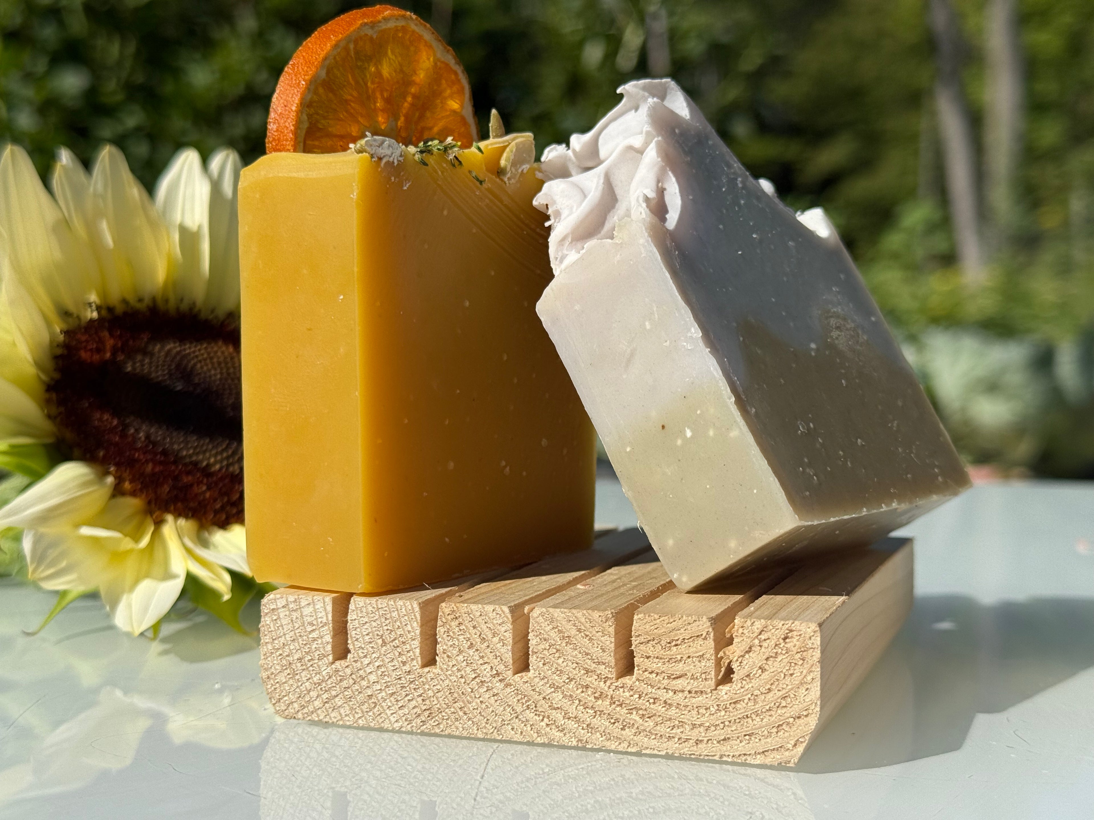 Handcrafted Canadian Cedar Soap Dish