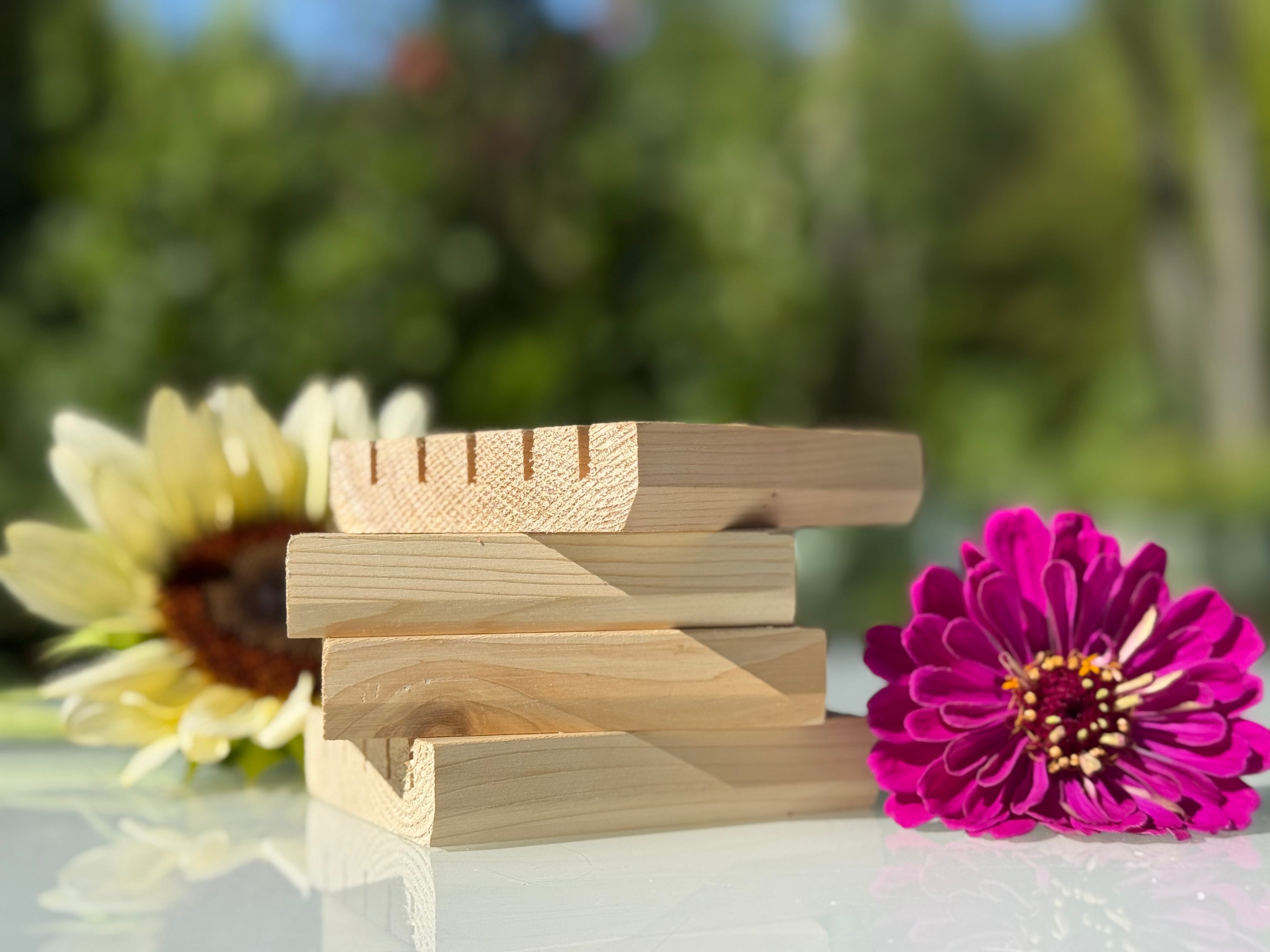 Handcrafted Canadian Cedar Soap Dish