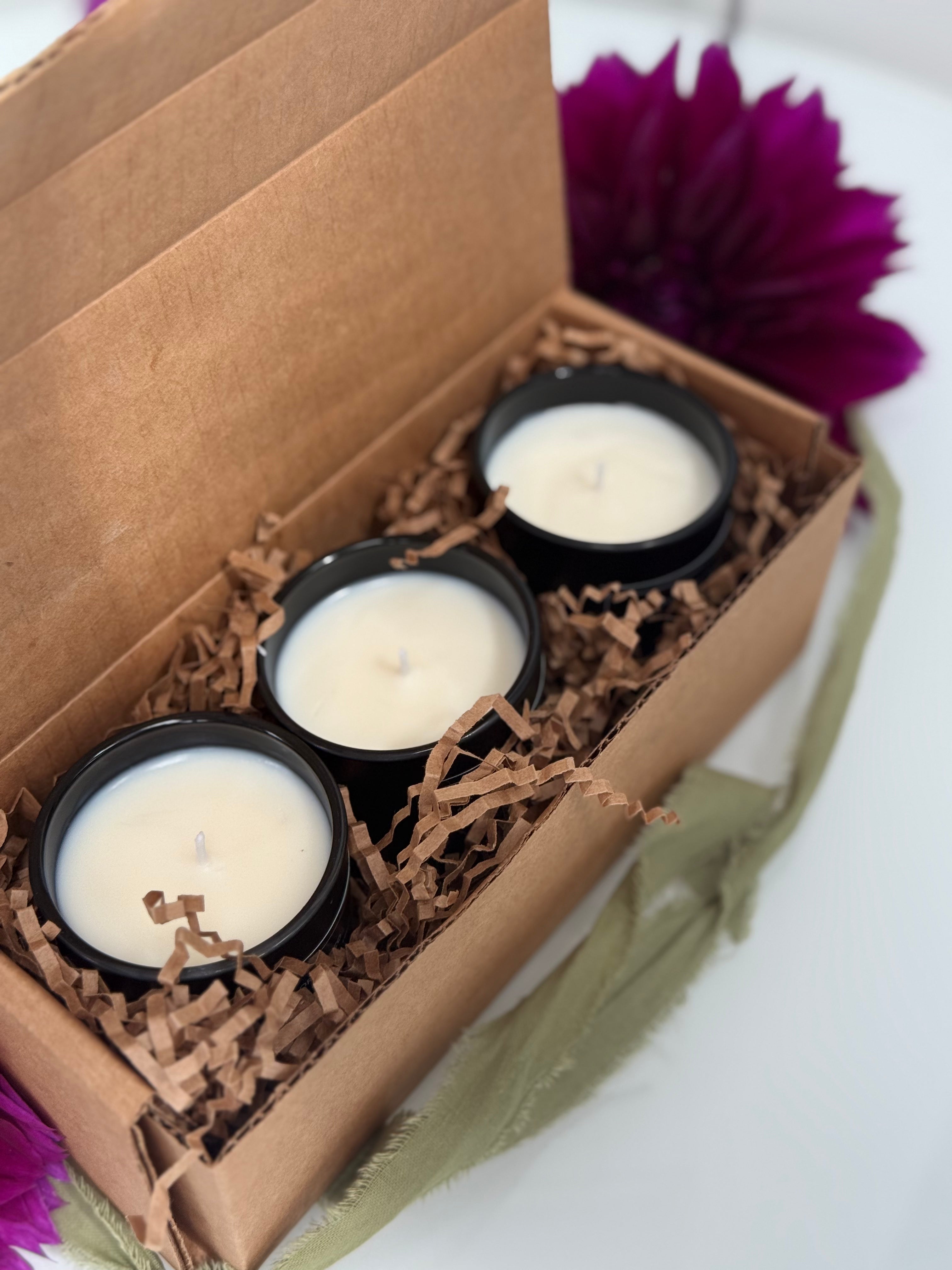 Cozy Harvest Fall Candle Trio