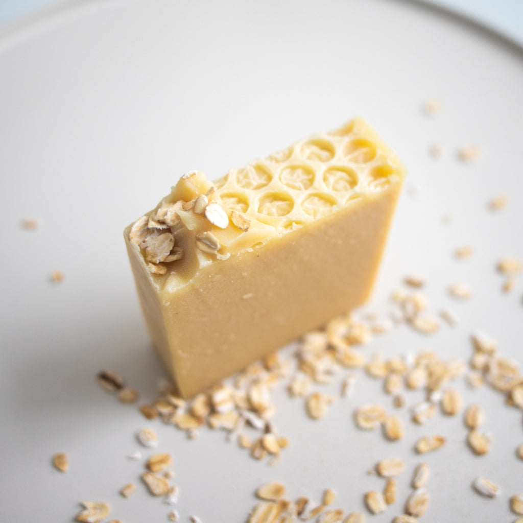 Lait, miel et flocons d&