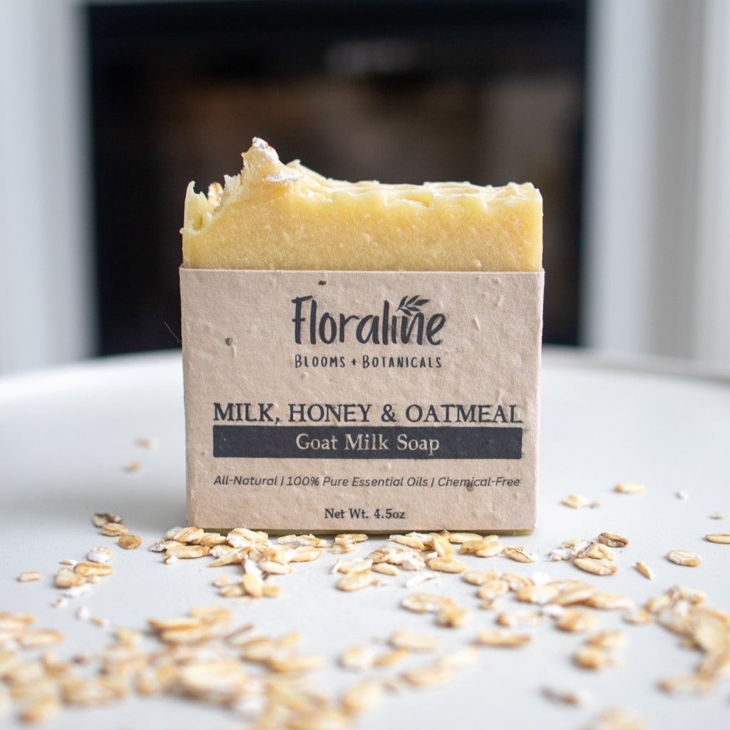 Lait, miel et flocons d&