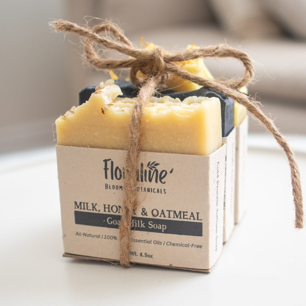 Min Rooted In Nature - Coffret cadeau de 3 savons