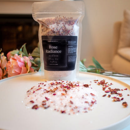 Botanical Bath Soak Trio Bundle with Reusable Muslin Bag