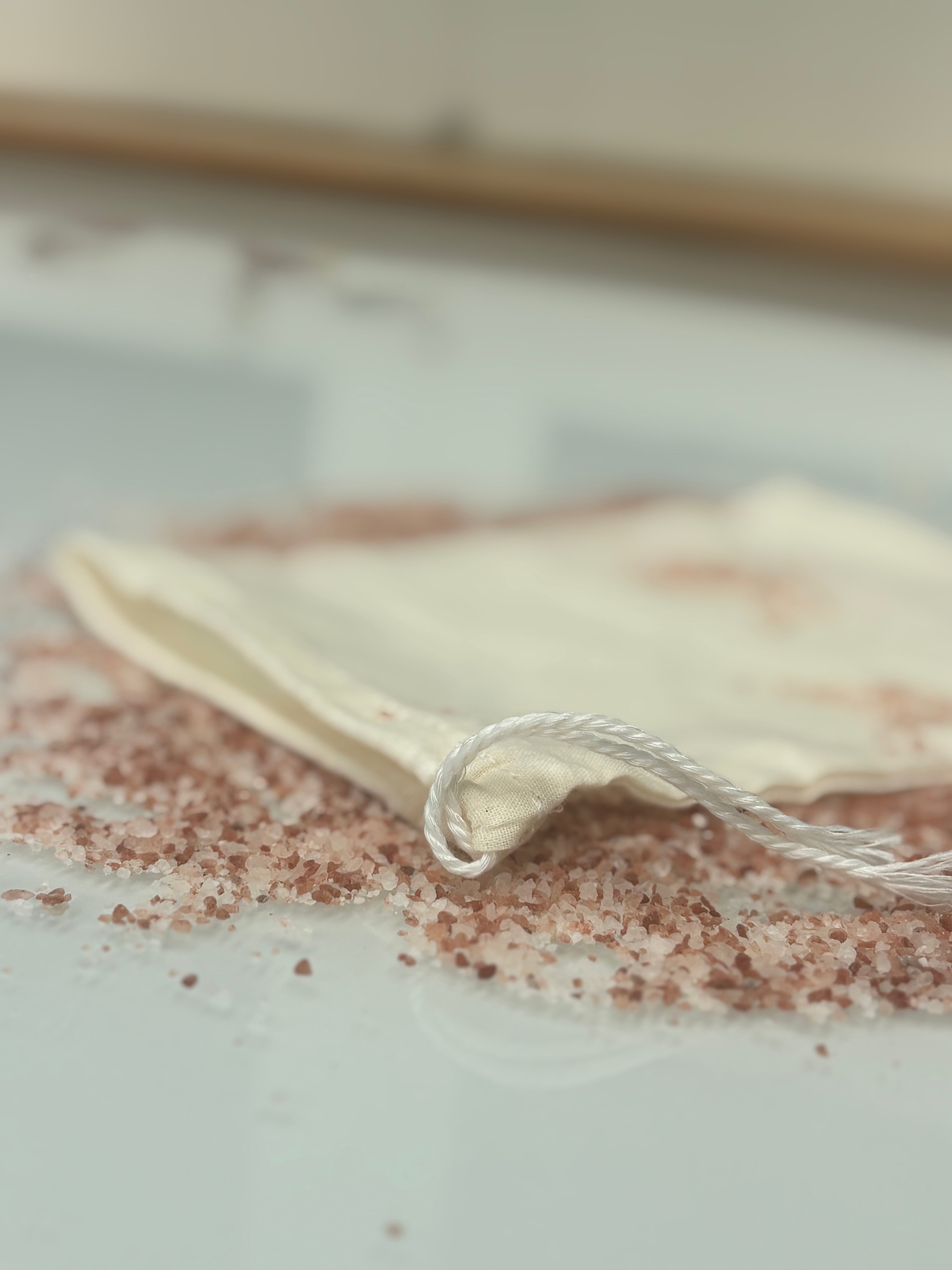 Reusable Muslin Bag – A Perfect Botanical Bath Companion
