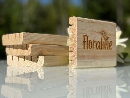 Handcrafted Canadian Cedar Soap Dish