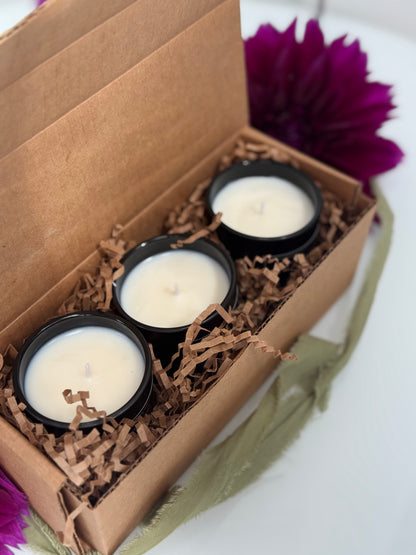 Cozy Harvest Fall Candle Trio