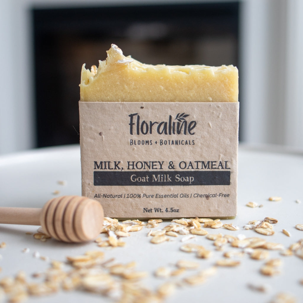 Lait, miel et flocons d&