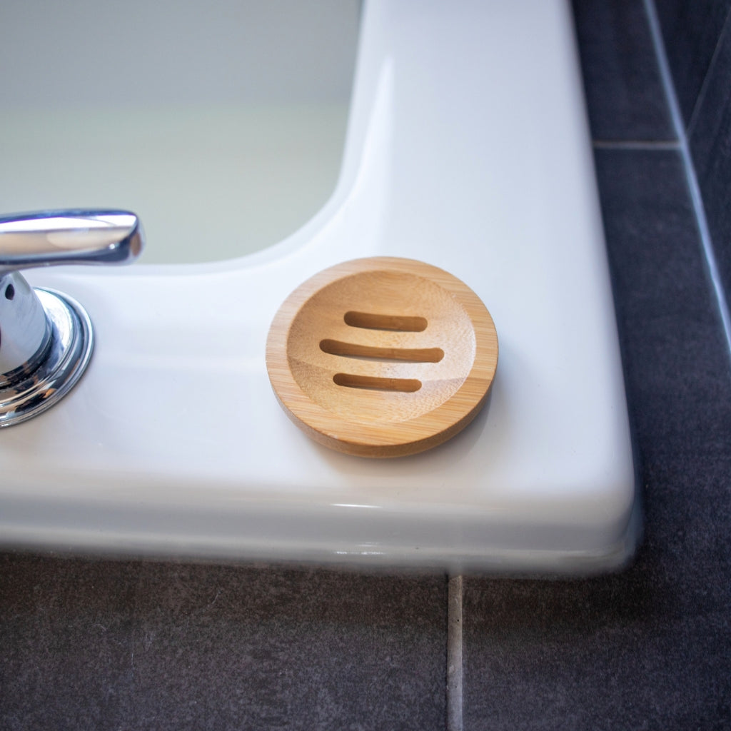 Small Bamboo Soap Dish