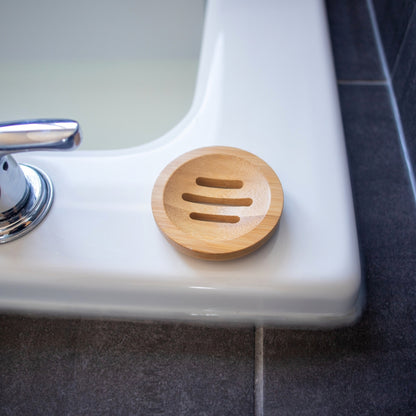 Small Bamboo Soap Dish