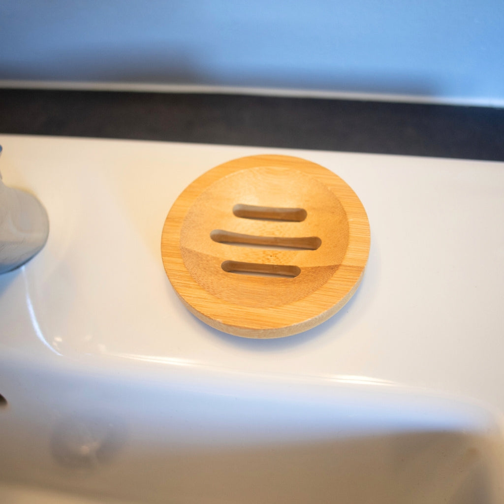 Small Bamboo Soap Dish